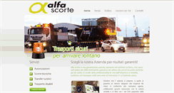 Desktop Screenshot of alfascorte.com